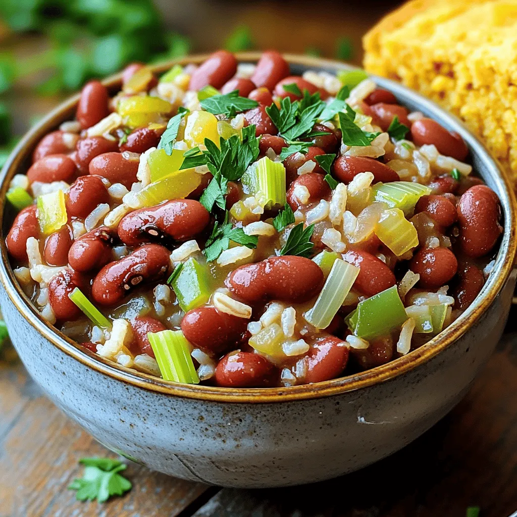 Red Beans and Rice Flavorful Comfort Dish Recipe