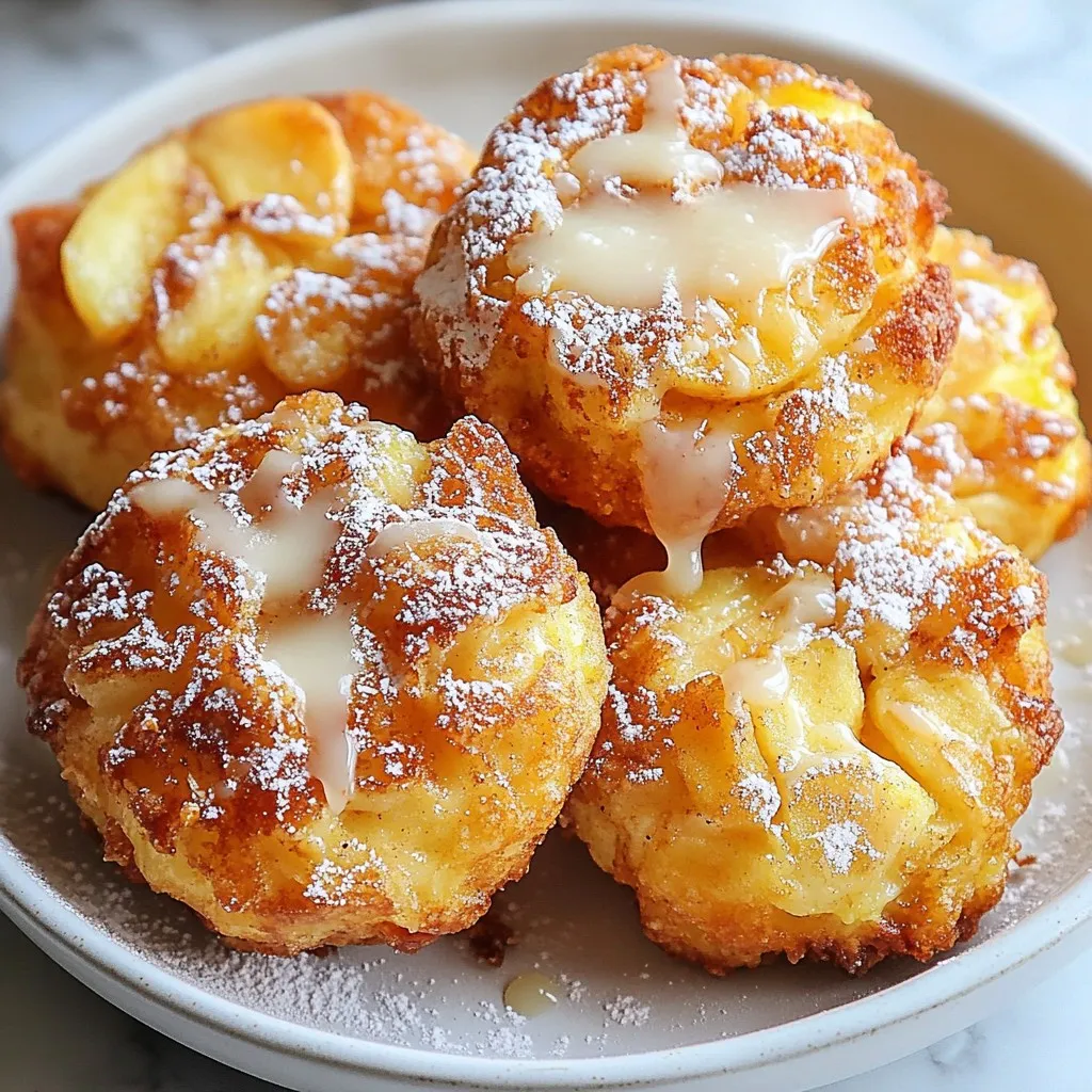 Baked Apple Fritters Delightful and Easy Recipe