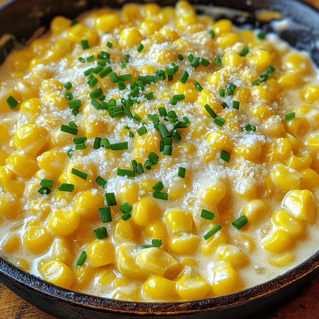 Steakhouse Creamed Corn Rich and Flavorful Side Dish