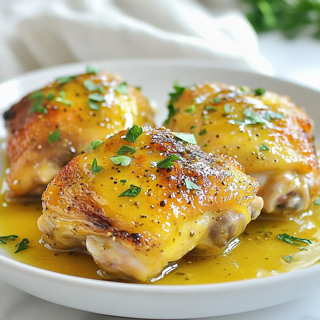 French Mustard Chicken Savory and Simple Recipe