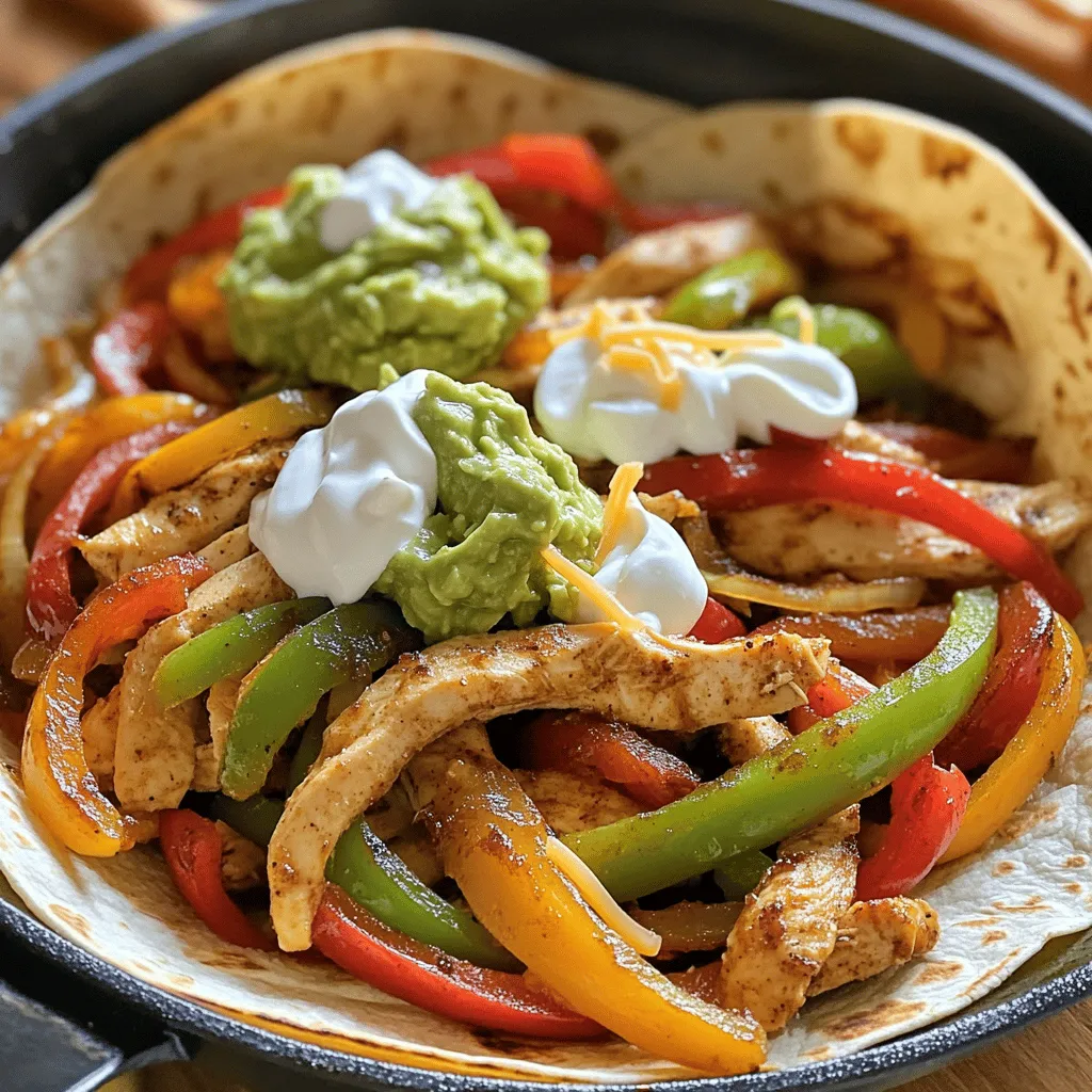 Easy Chicken Fajitas Simple and Flavorful Delight