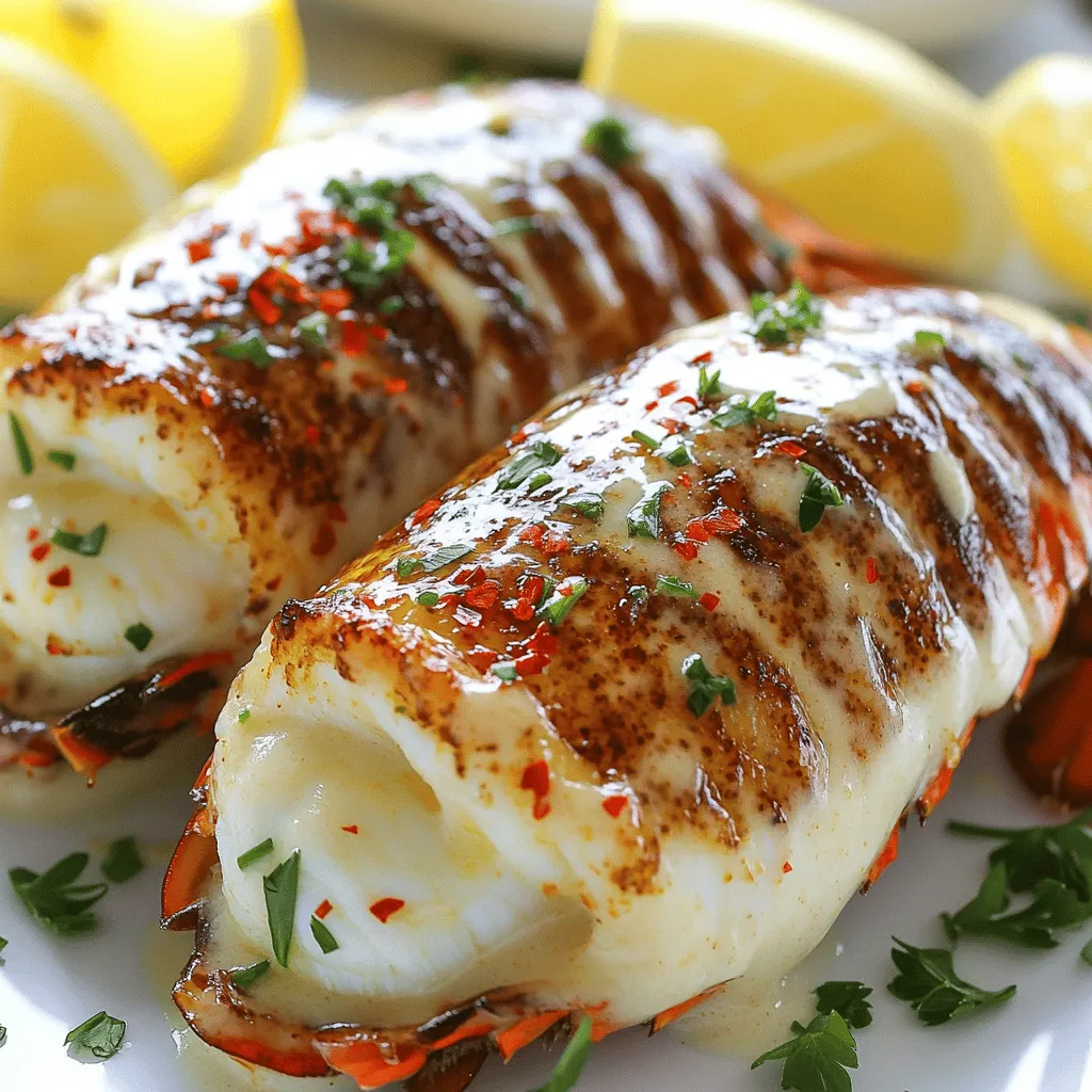 Creamy Garlic Butter Lobster Tails Irresistible Recipe
