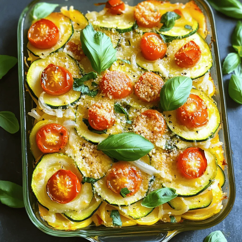 Healthy Summer Squash Casserole Tasty and Simple Dish