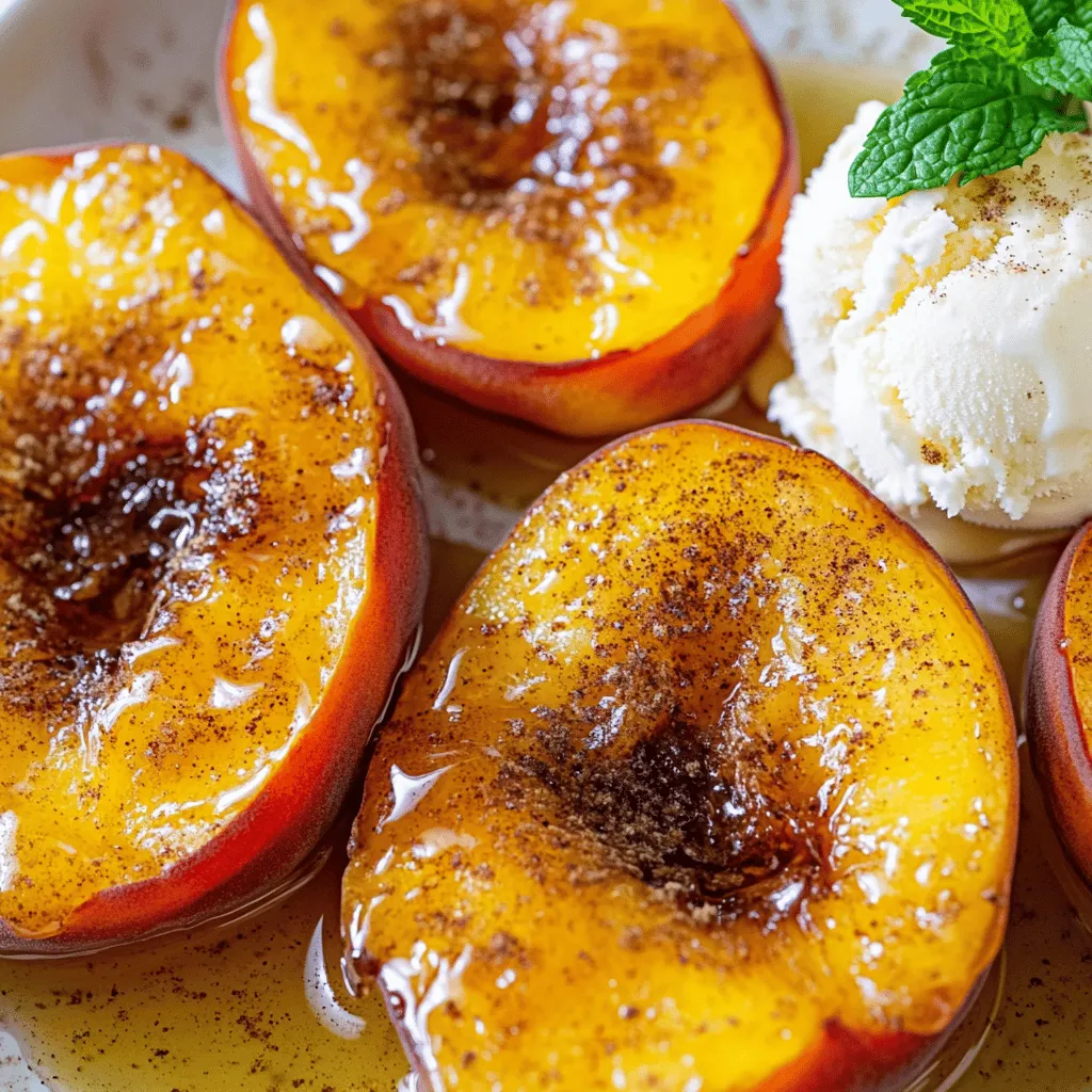 Easy Air Fryer Peaches Tasty and Quick Dessert Treat
