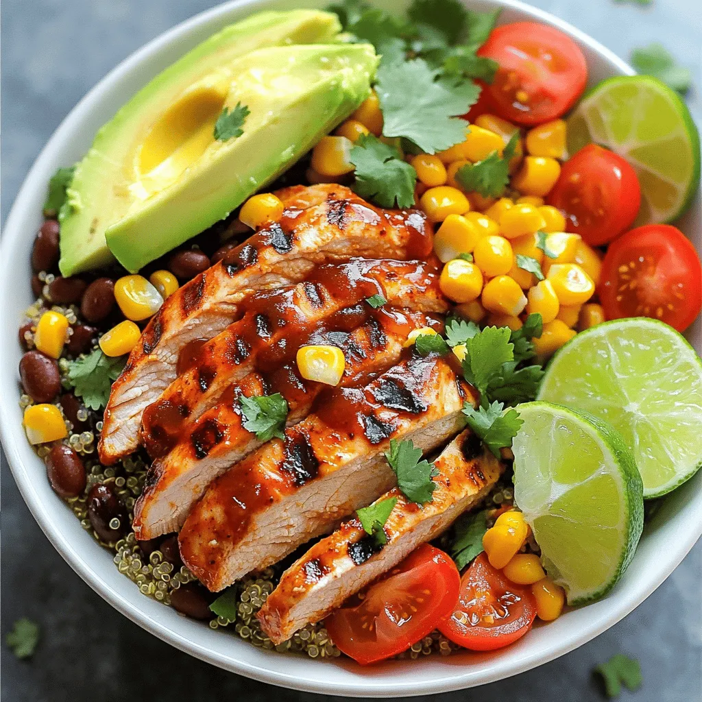 BBQ Chicken Power Bowl Flavorful and Healthy Meal