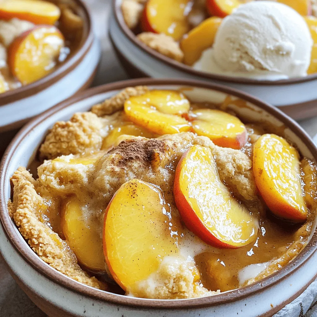 Fresh Peach Cobbler Irresistible Summer Dessert Recipe