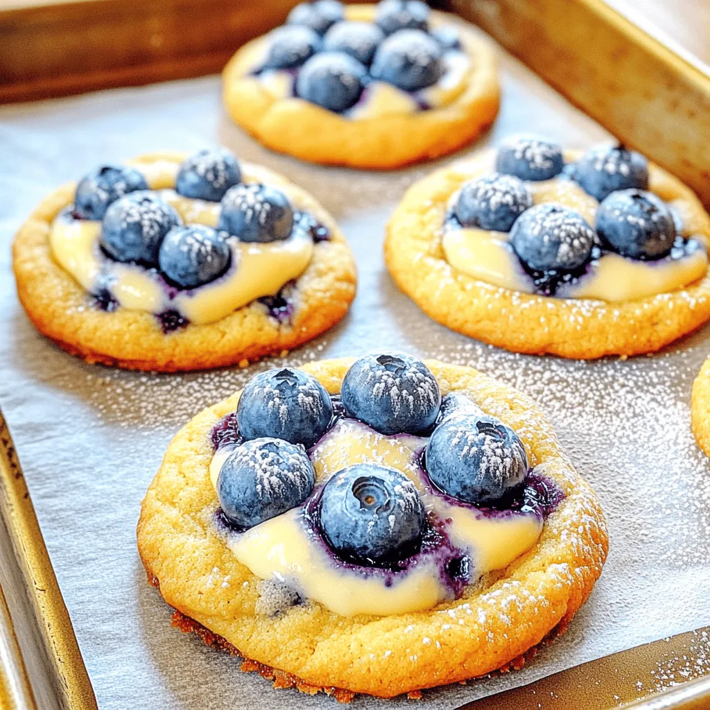 Blueberry Cheesecake Cookies Delightful Easy Treat