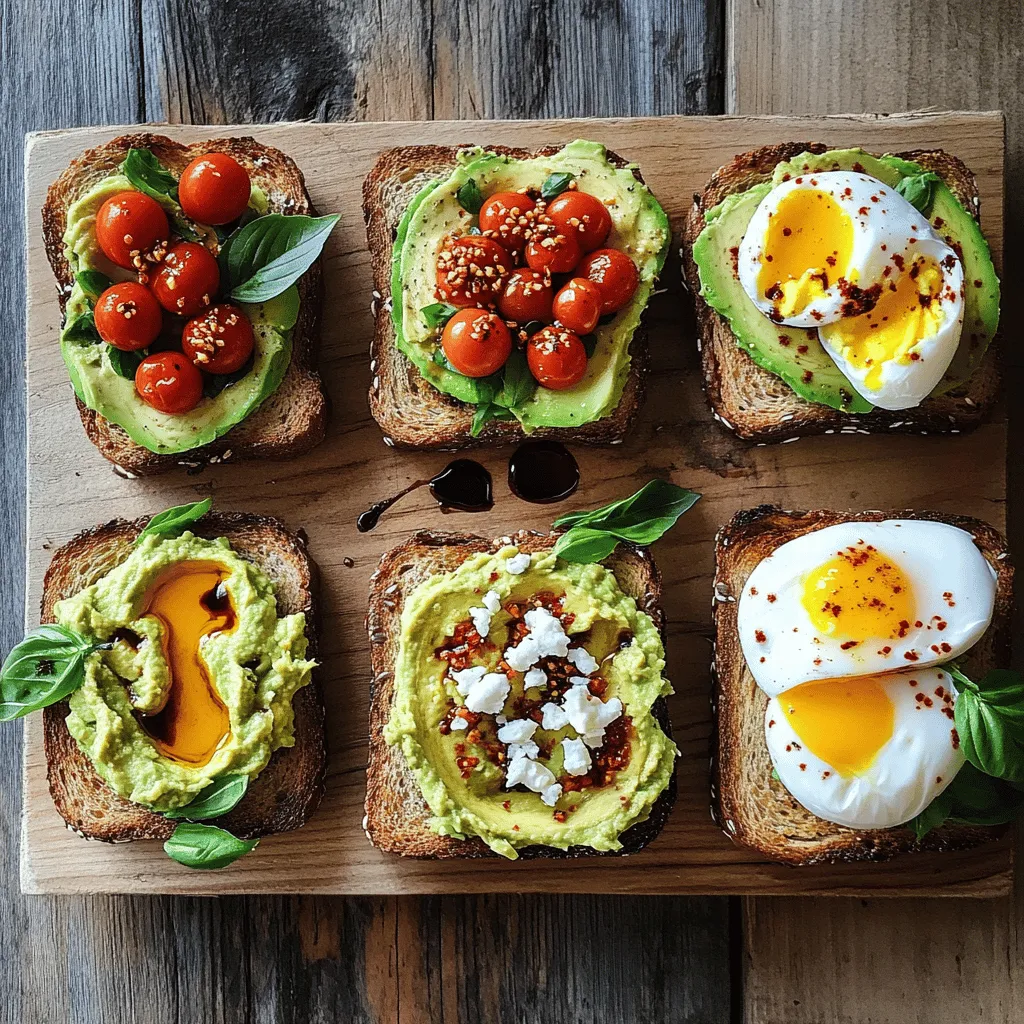 Avocado Toast Three Ways Simple and Tasty Recipes