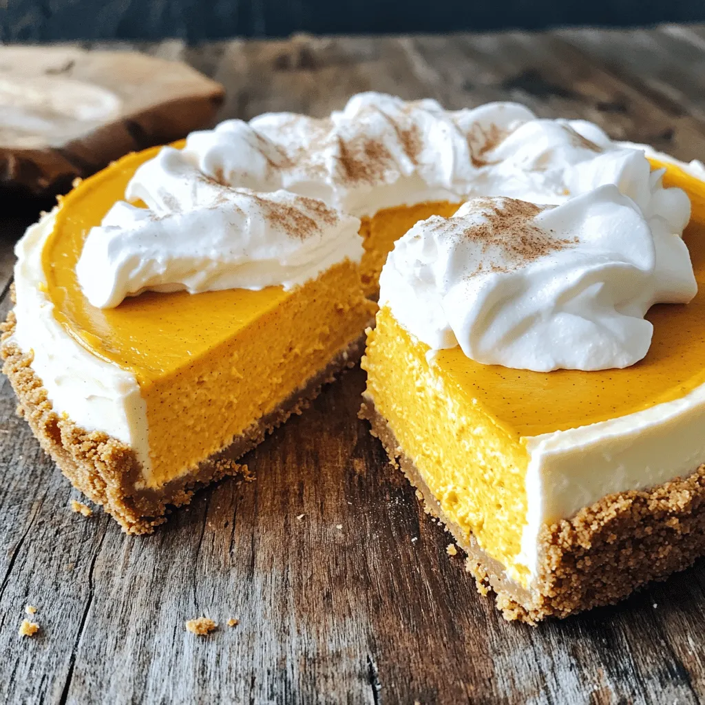 No-Bake Pumpkin Cheesecake Delightful Fall Dessert