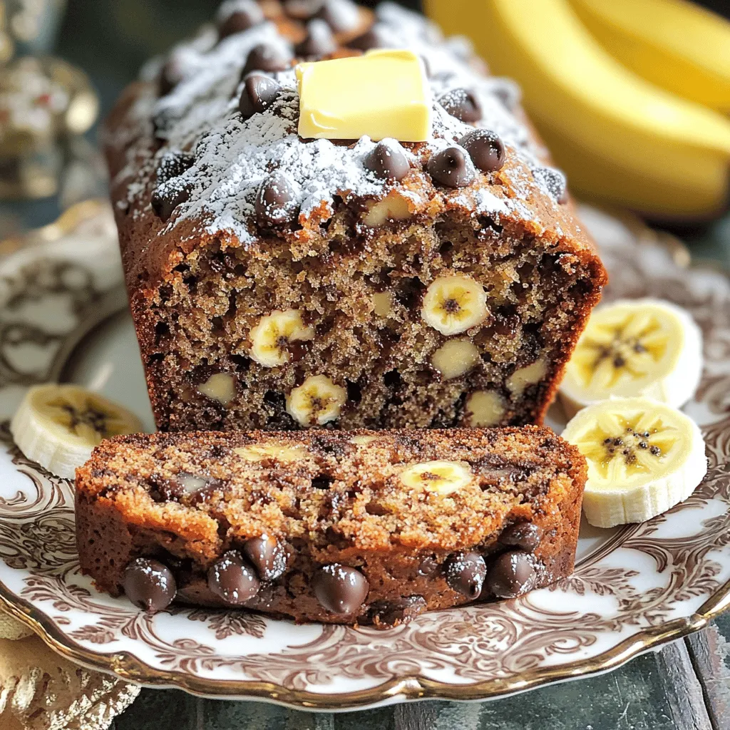 Chocolate Chip Banana Bread Delightfully Simple Recipe