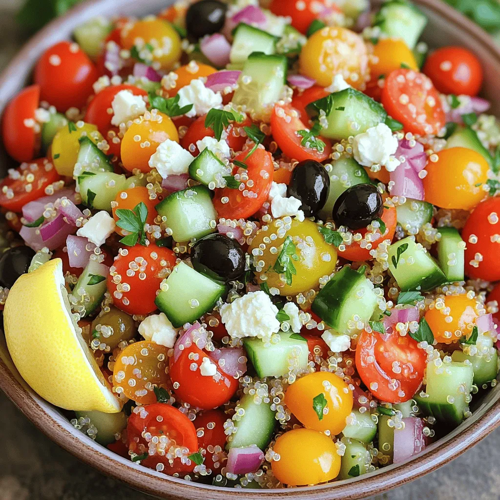 Mediterranean Quinoa Salad Fresh and Flavorful Recipe