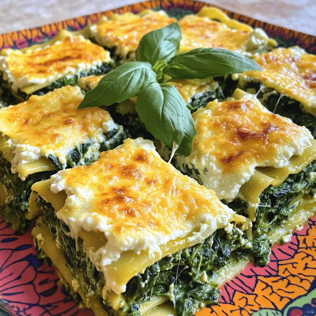 Classic Lasagna with Spinach Tasty and Hearty Meal
