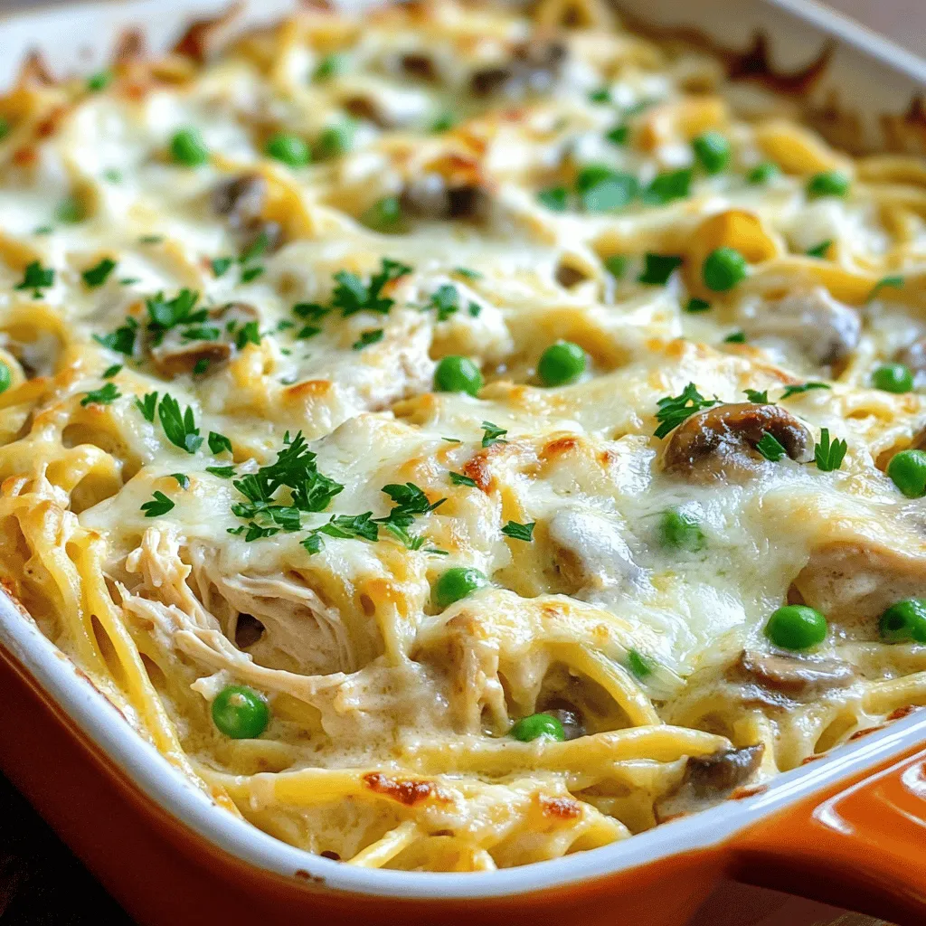 Easy Chicken Tetrazzini Quick Creamy Comfort Meal