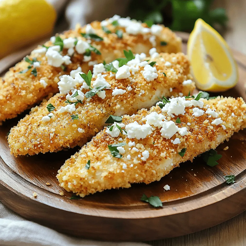 Crispy Greek Chicken Tenders Flavorful and Easy Recipe
