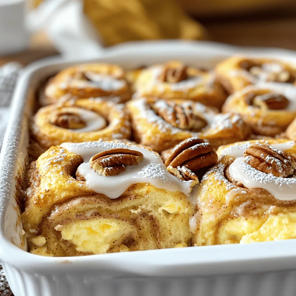 Cinnamon Roll Casserole Delightful Breakfast Treat