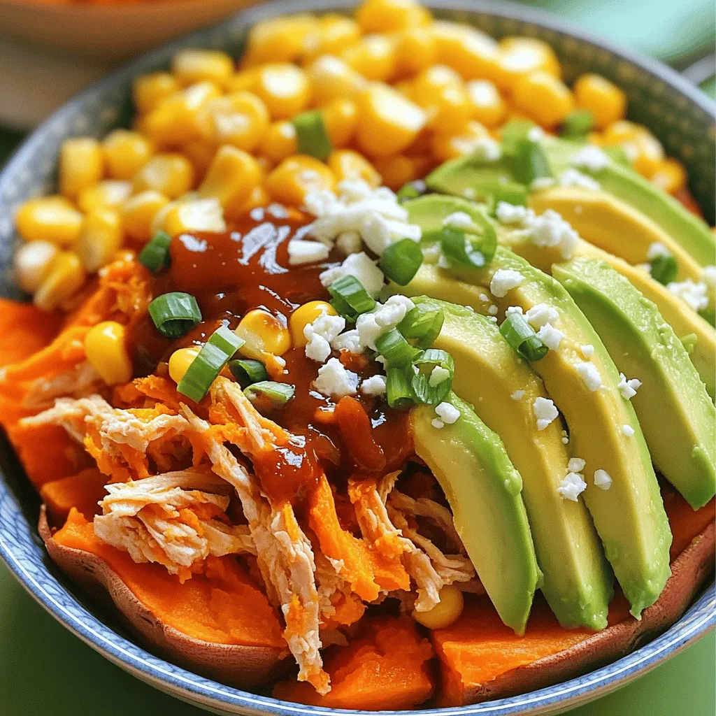 BBQ Chicken Sweet Potato Bowls Flavorful and Easy Meal