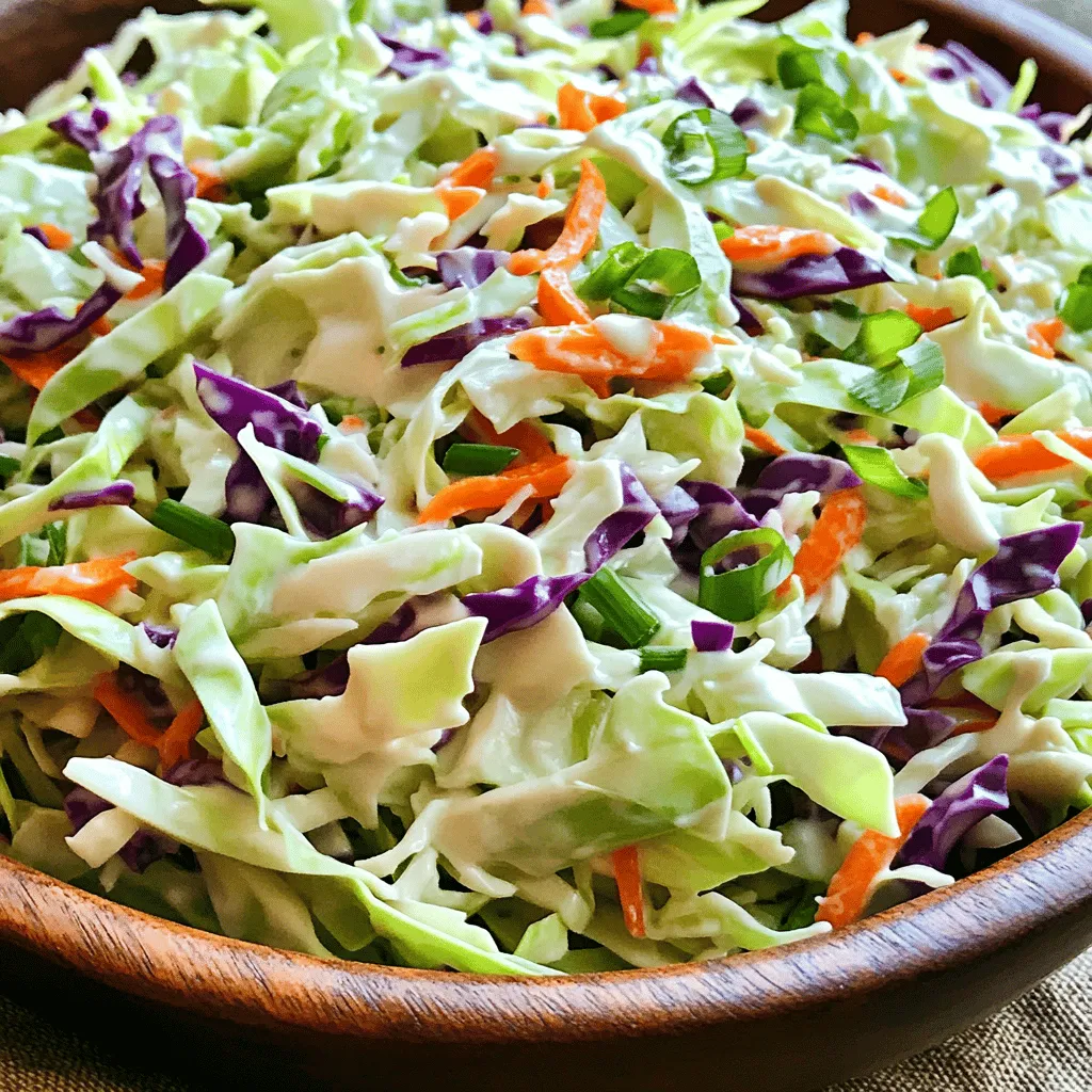 Classic Coleslaw Crunchy and Fresh Side Dish Recipe
