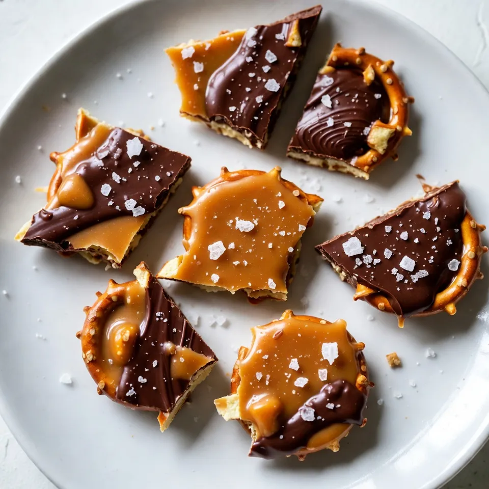 Salted Caramel Pretzel Bark Irresistible Sweet Treat