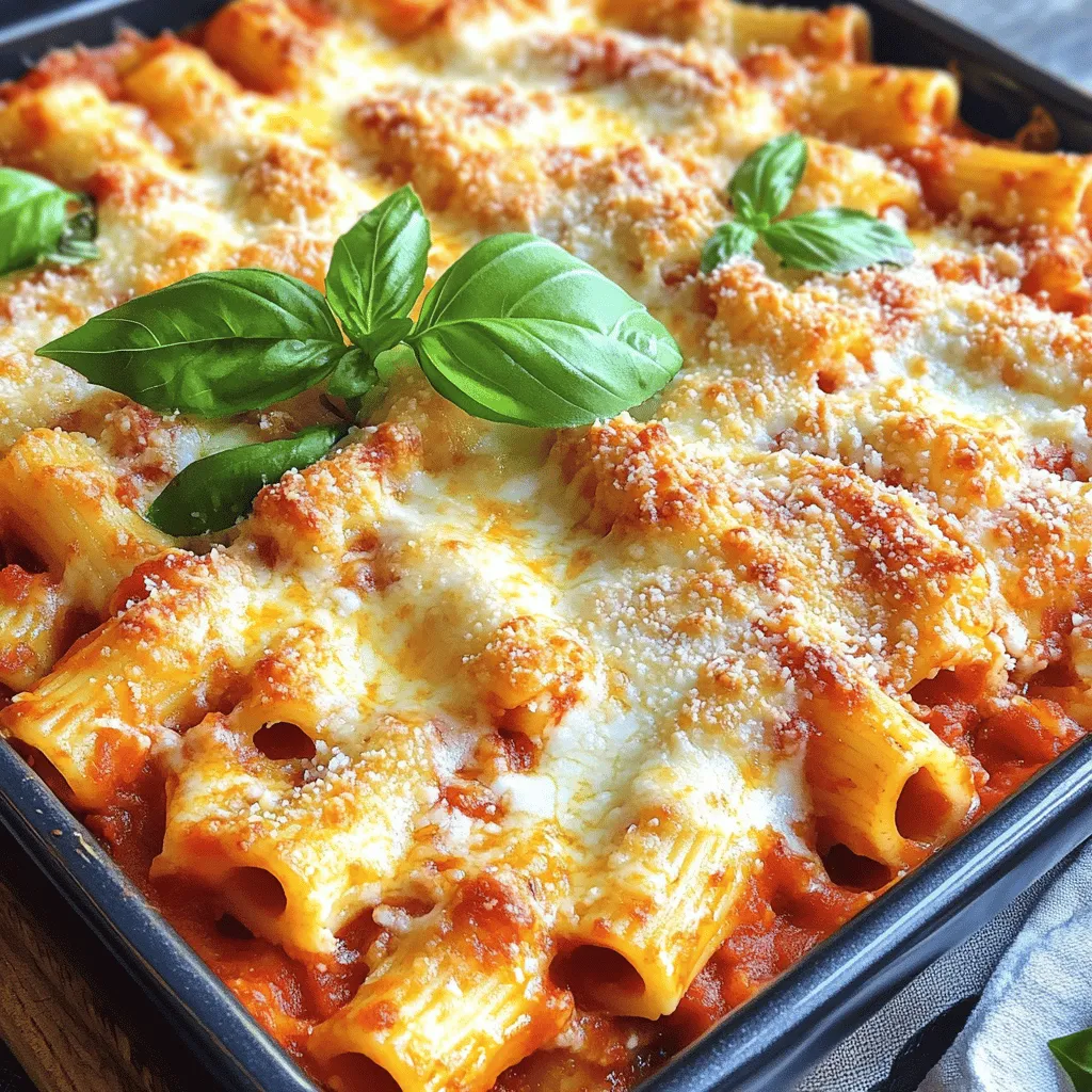 Easy Cheesy Baked Ziti Flavorful Family Favorite