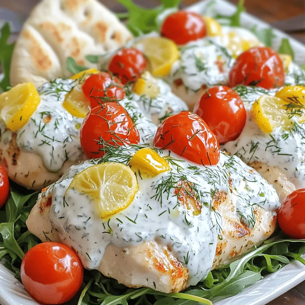 Dump-and-Bake Chicken Tzatziki Simple and Quick Recipe