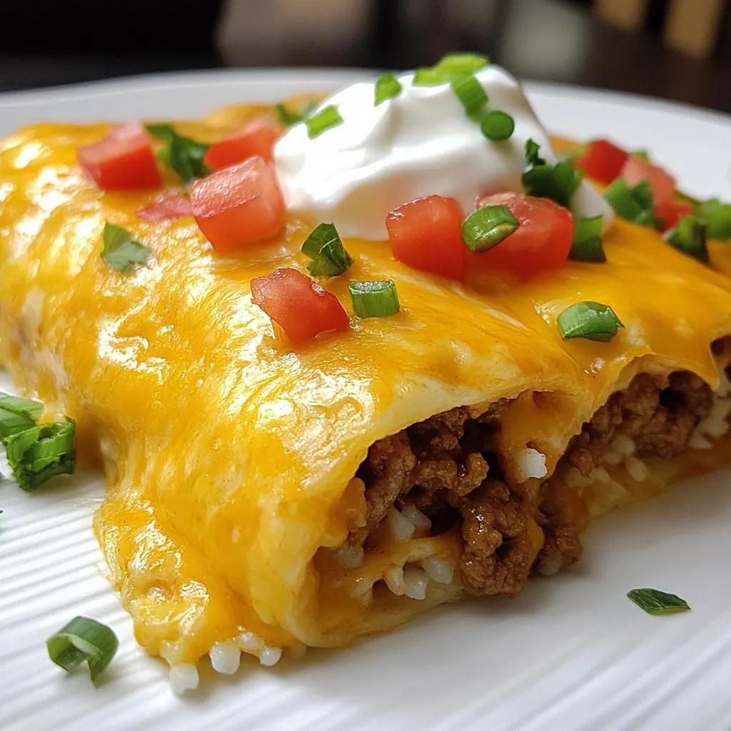 Taco Bell Copycat Beefy Melt Burrito Easy Recipe