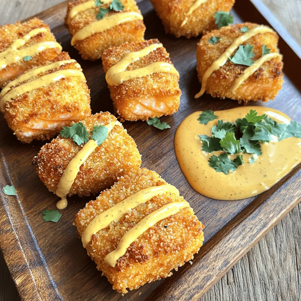 Crispy Bang Bang Salmon Bites Easy and Flavorful Treat
