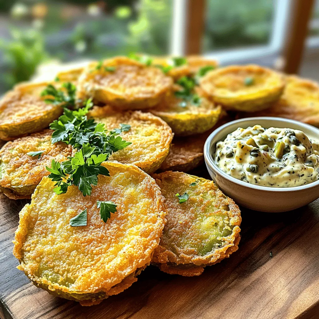 Fried Green Tomatoes Crispy Delight for Your Table