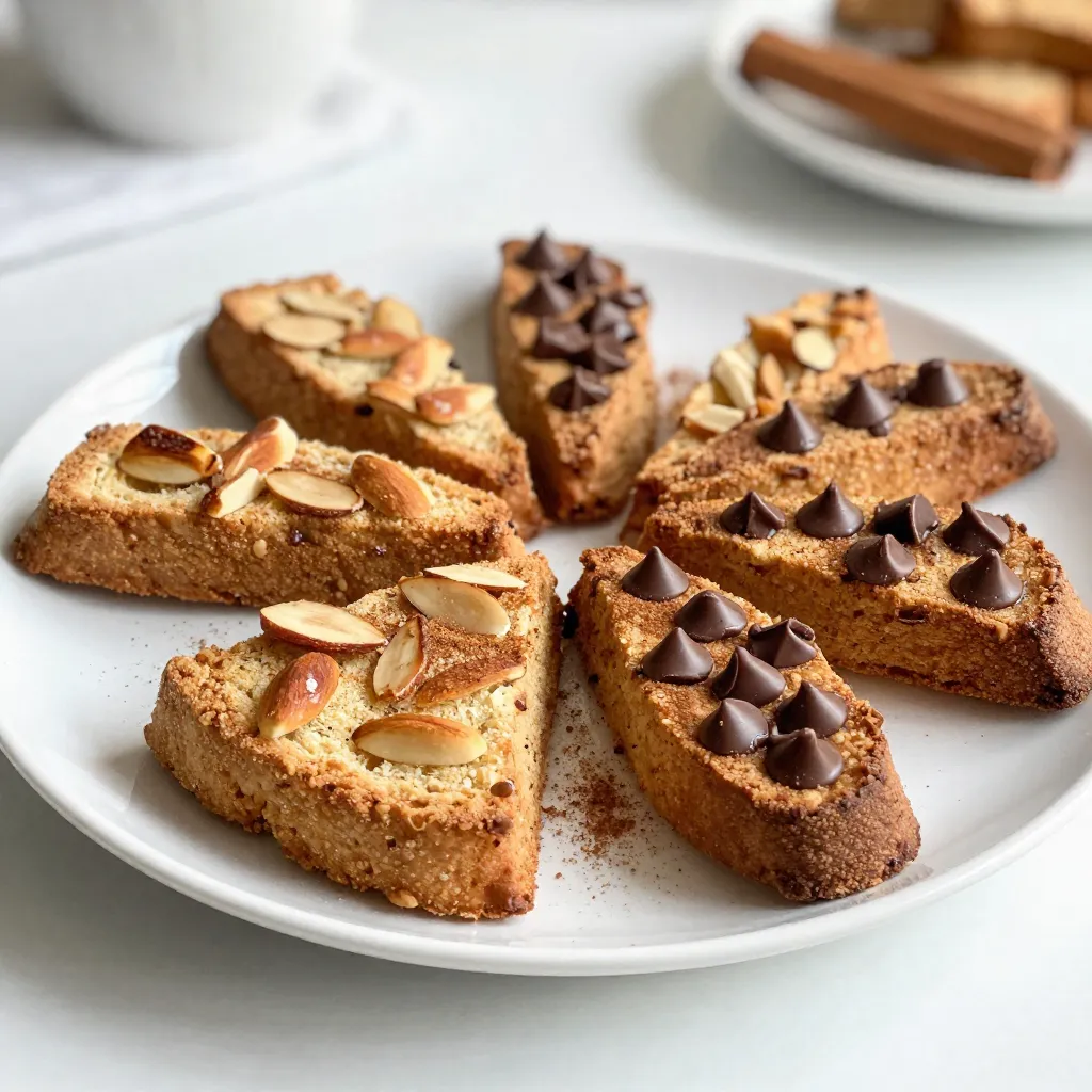 Cinnamon Vanilla Biscotti Delightfully Crunchy Treat