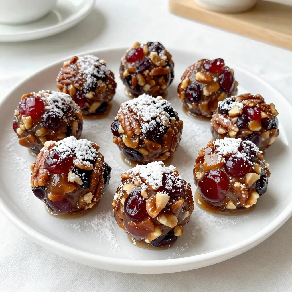 Cherry Bourbon Balls Delicious Holiday Treat Recipe