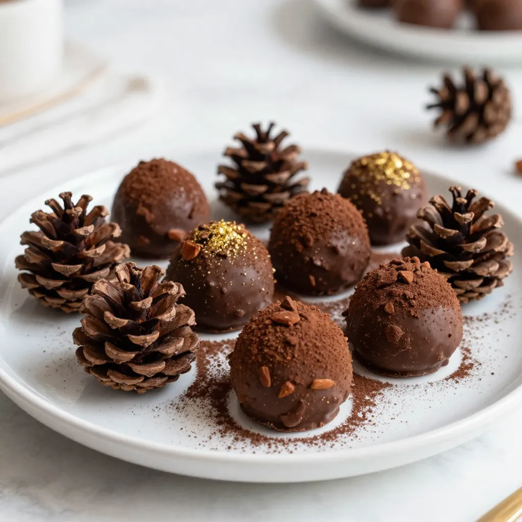 Pine Cone Chocolate Truffles Delightful and Easy Recipe