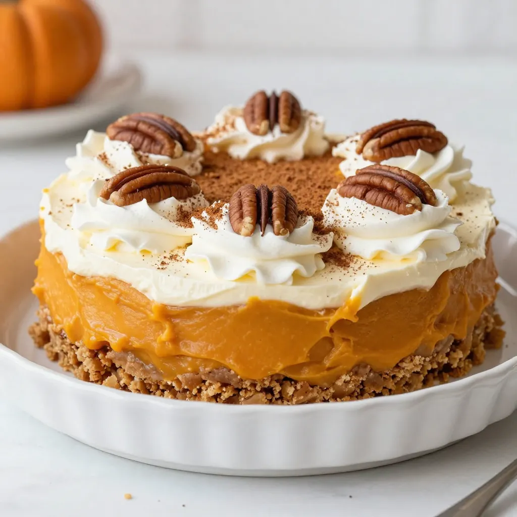Pumpkin Delight Layered Dessert Easy and Delightful Treat