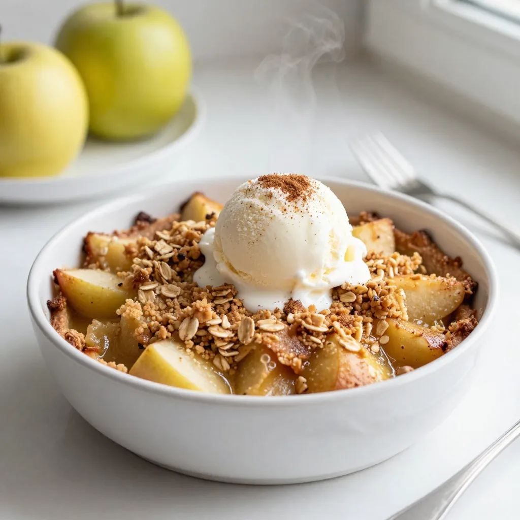 Old-Fashioned Apple Crisp Irresistible Comfort Dish