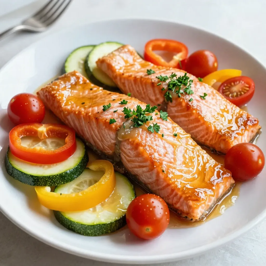 One-Pan Honey Lemon Salmon Flavorful and Easy Meal