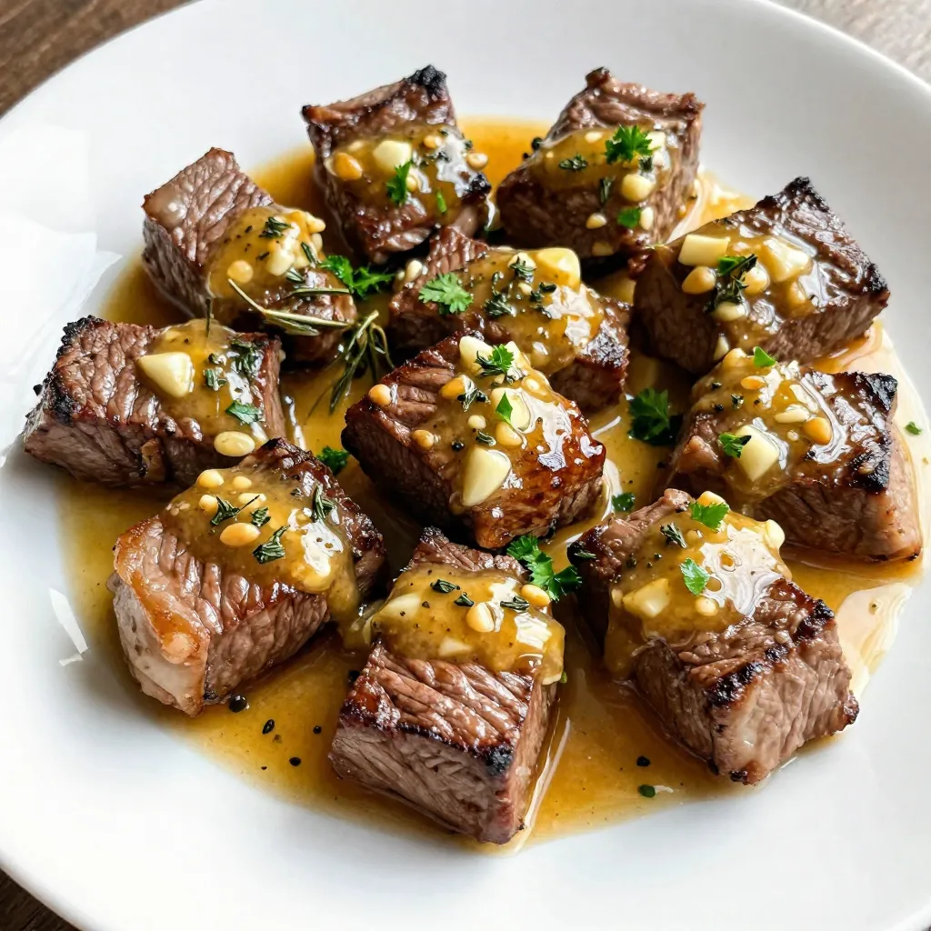 Garlic Butter Steak Bites Savory and Simple Recipe