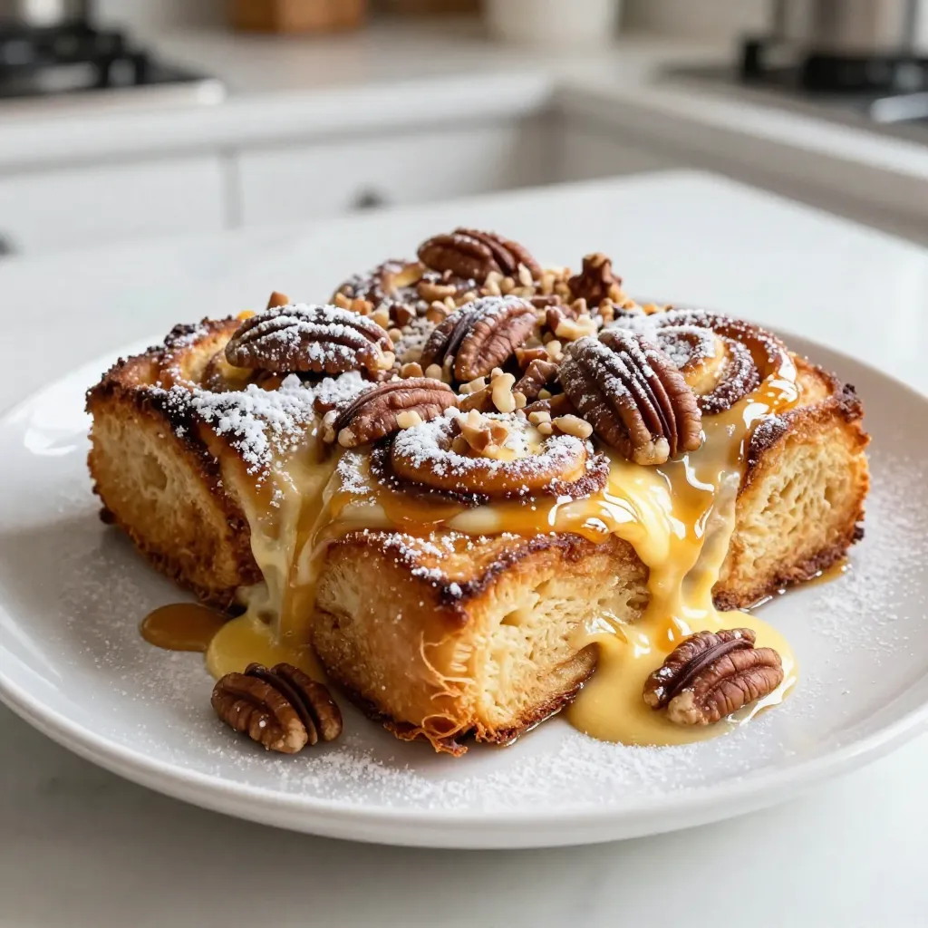 Cinnamon Roll French Toast Casserole Easy and Tasty