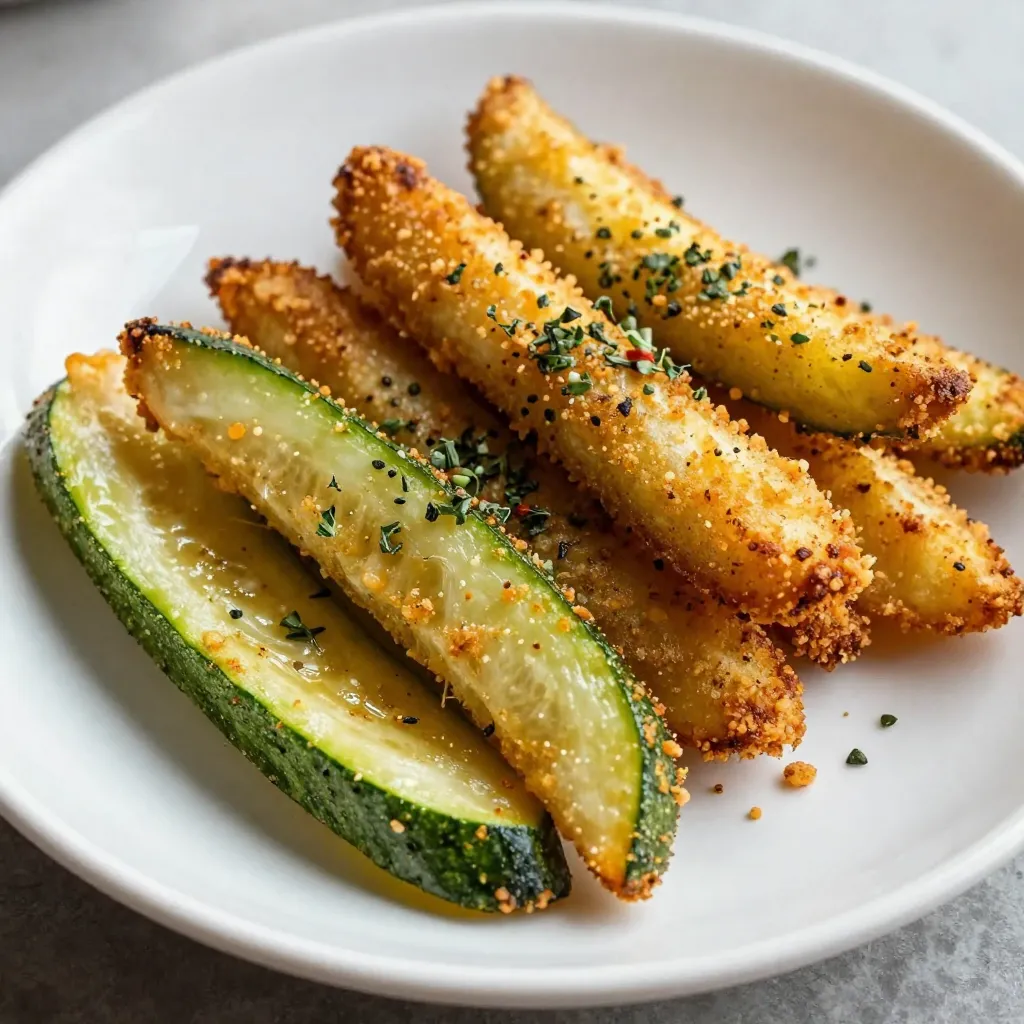 Air Fryer Parmesan Zucchini Fries Crispy and Tasty Treat