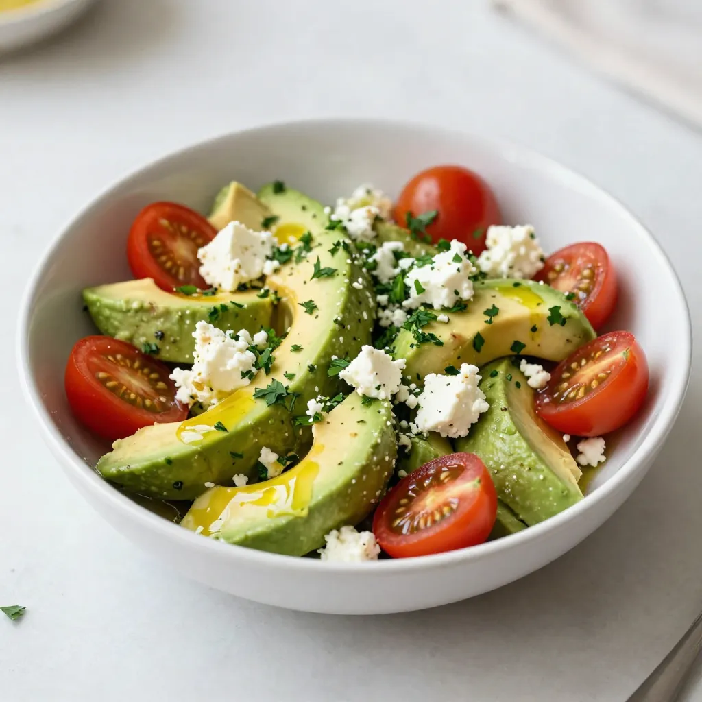 Chickpea Feta Avocado Salad Fresh and Healthy Delight
