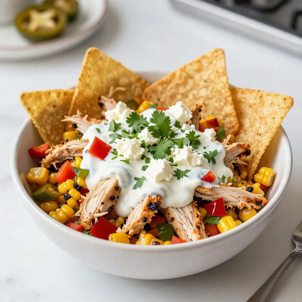 Street Corn Chicken Bowl Flavorful and Easy Meal