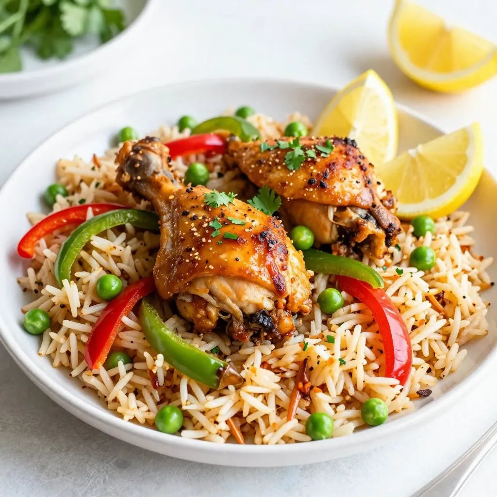 Peruvian Chicken and Rice Flavorful Easy Dinner Recipe