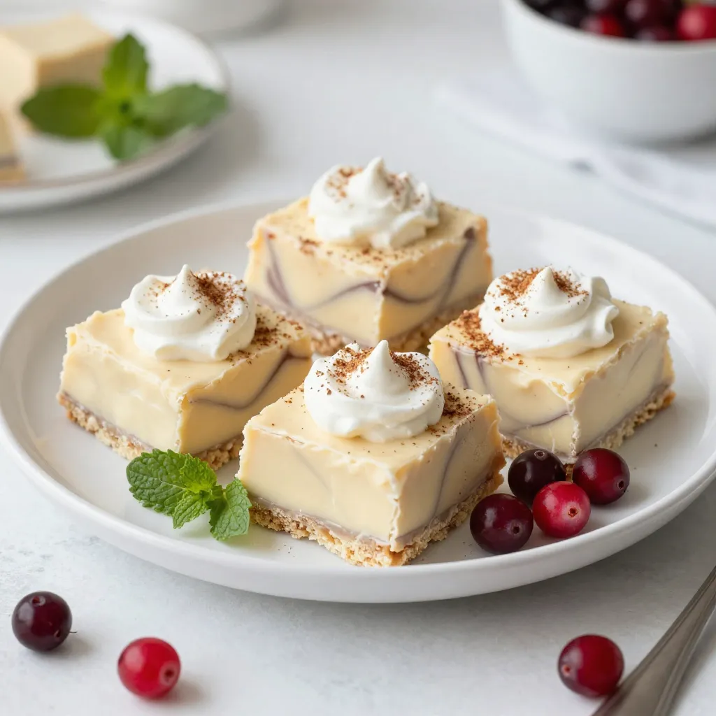 Creamy Eggnog Fudge Delightful and Easy Recipe