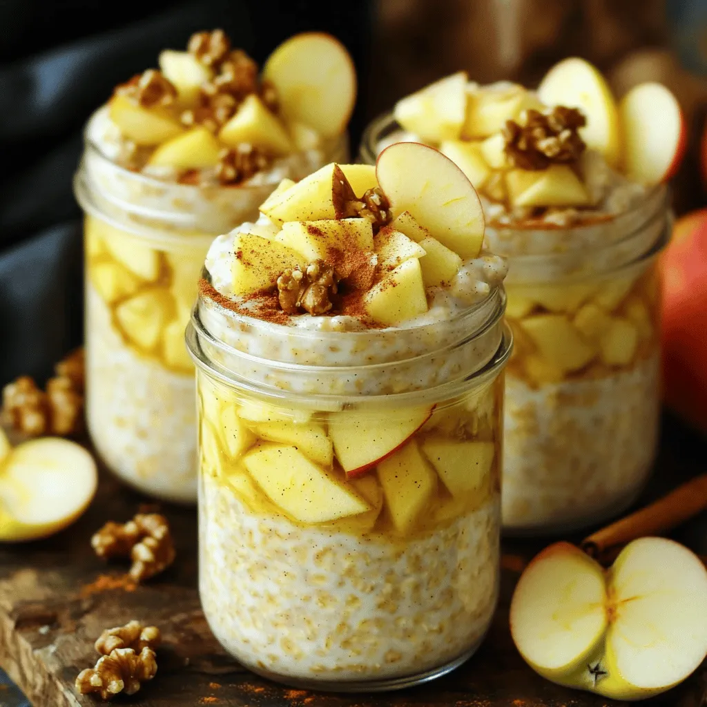 Apple Cinnamon Overnight Oats Nourishing and Easy Recipe