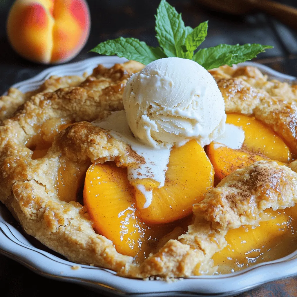 Easy Homemade Peach Cobbler Delightful and Simple Recipe