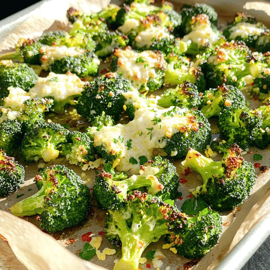 Zesty Lemon Garlic Roasted Broccoli Flavorful Delight