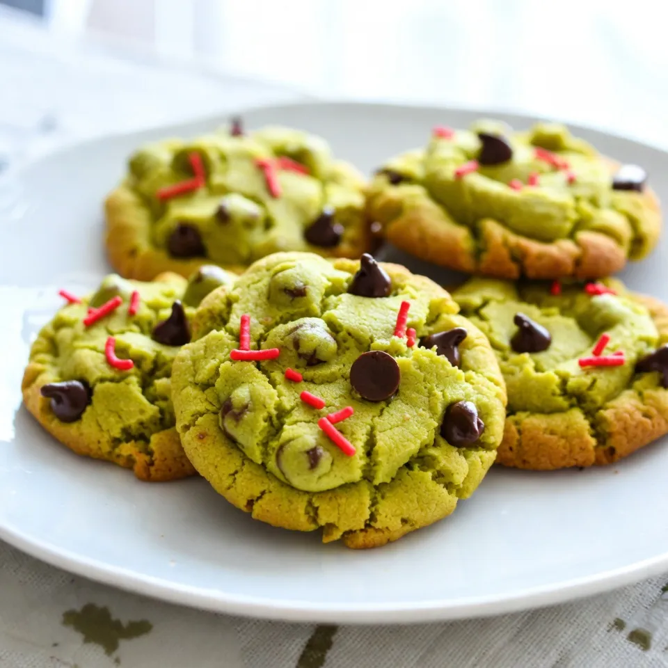 Grinch Cake Mix Cookies Festive and Flavorful Treat