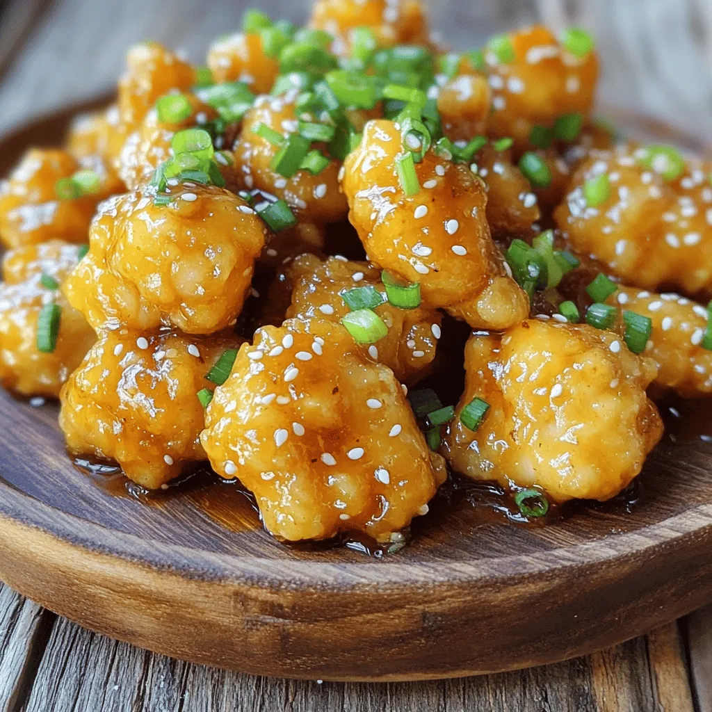 Honey Garlic Chicken Bites Flavorful Dinner Delight