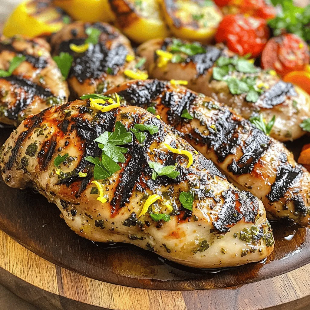 Lemon Herb Grilled Chicken Flavorful and Juicy Delight