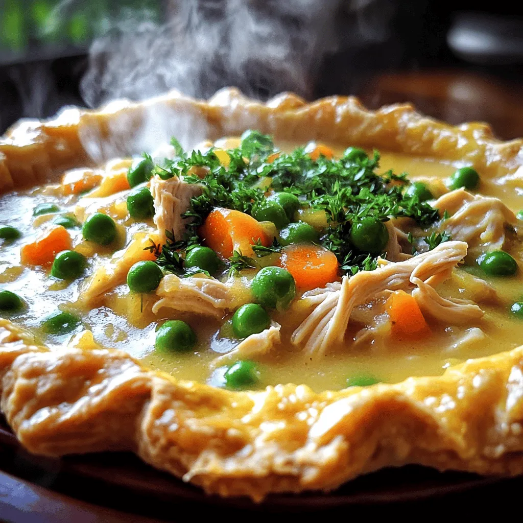 Classic Chicken Pot Pie Comforting and Delicious Favorite