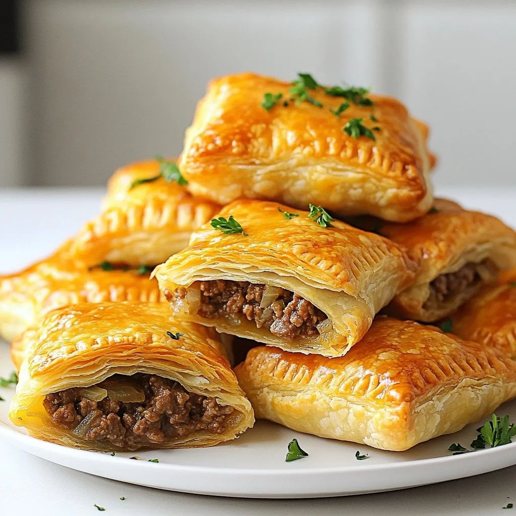 Mini Beef &#038; Onion Hand Pies Flavorful and Easy Snack