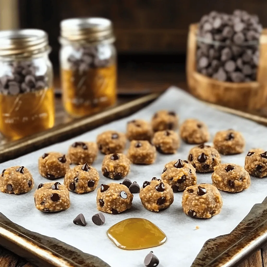 Peanut Butter Chocolate Chip Energy Bites Easy Treat