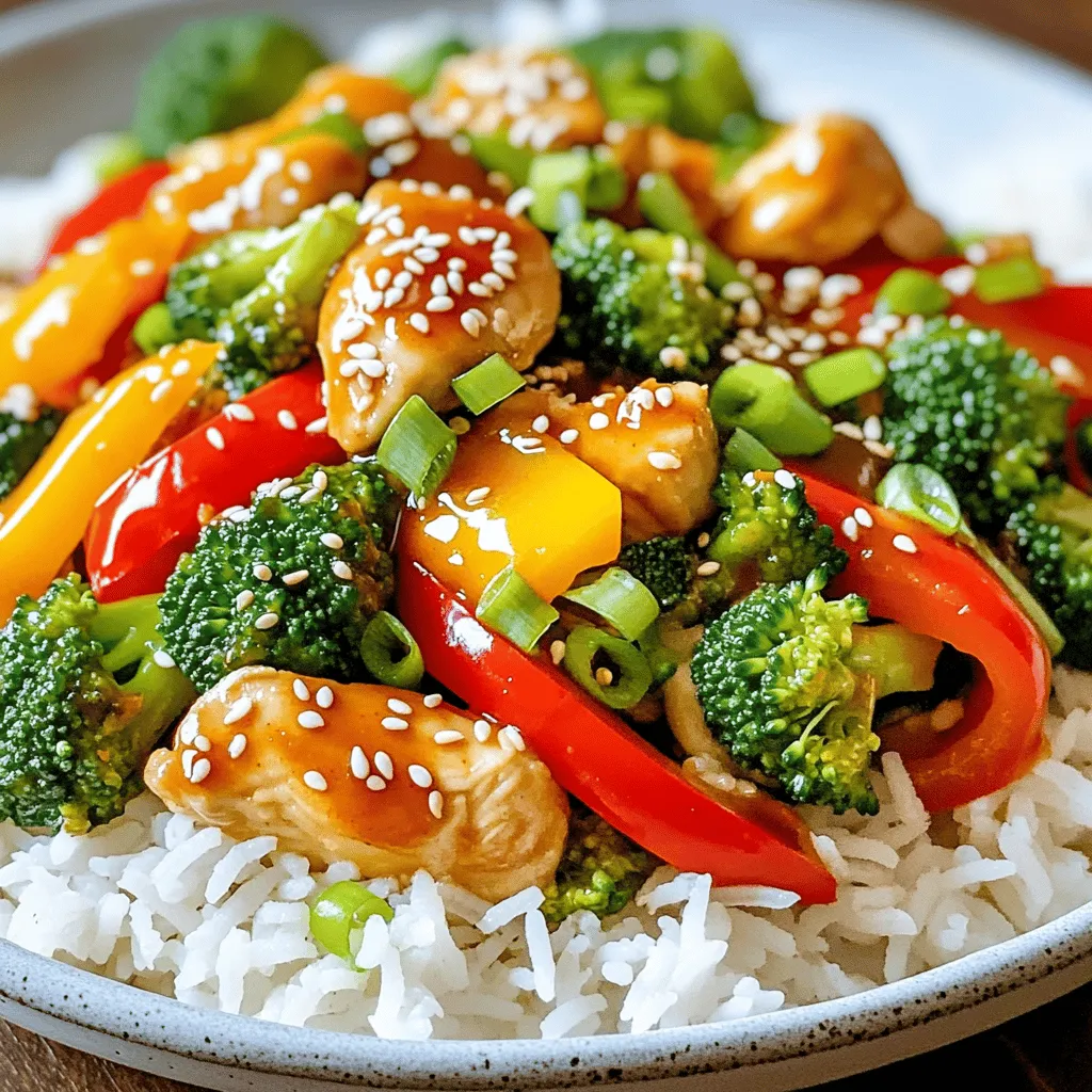 Sweet Chili Chicken Stir Fry Flavorful Dinner Delight